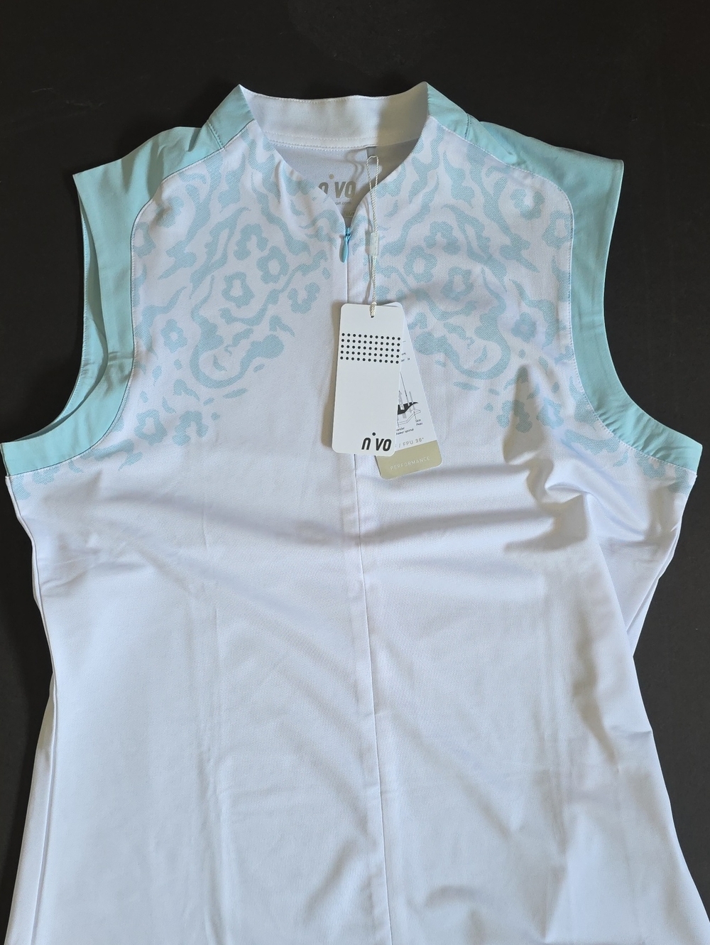 NivoSport NWT Ladies Sleeveless Collared Golf Shirt